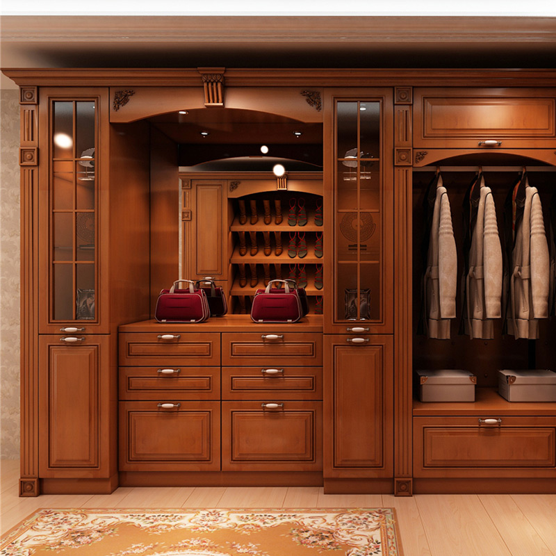 实木衣帽间
