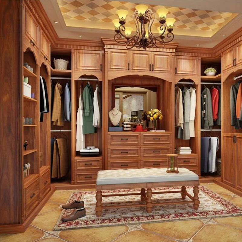 实木衣帽间